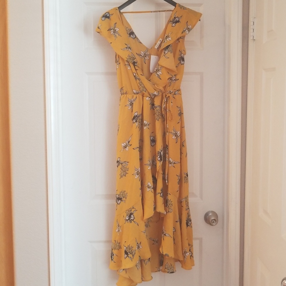 Soprano Yellow Mustard Dress